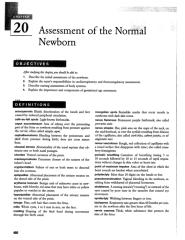 Chap. 20 Assessment of the Normal Newborn.doc